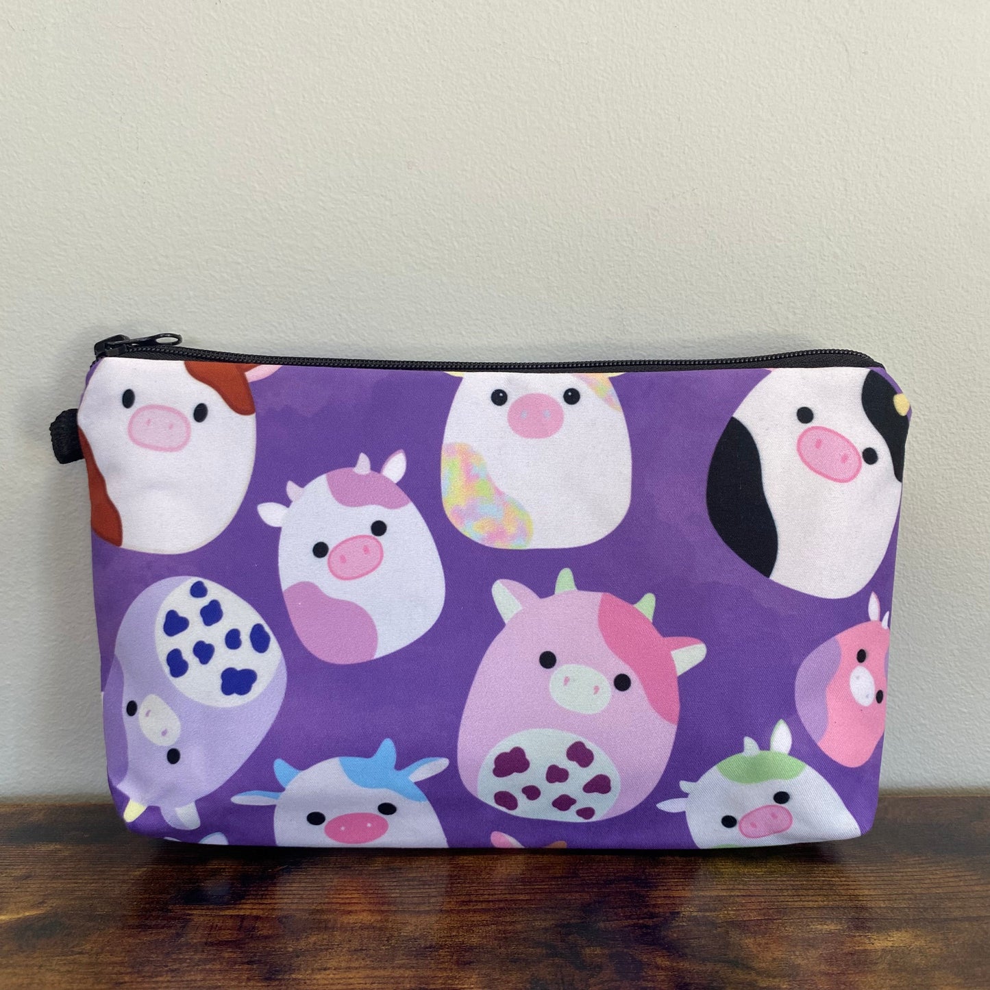 Pouch - Squishmallow Purple Cow MNC