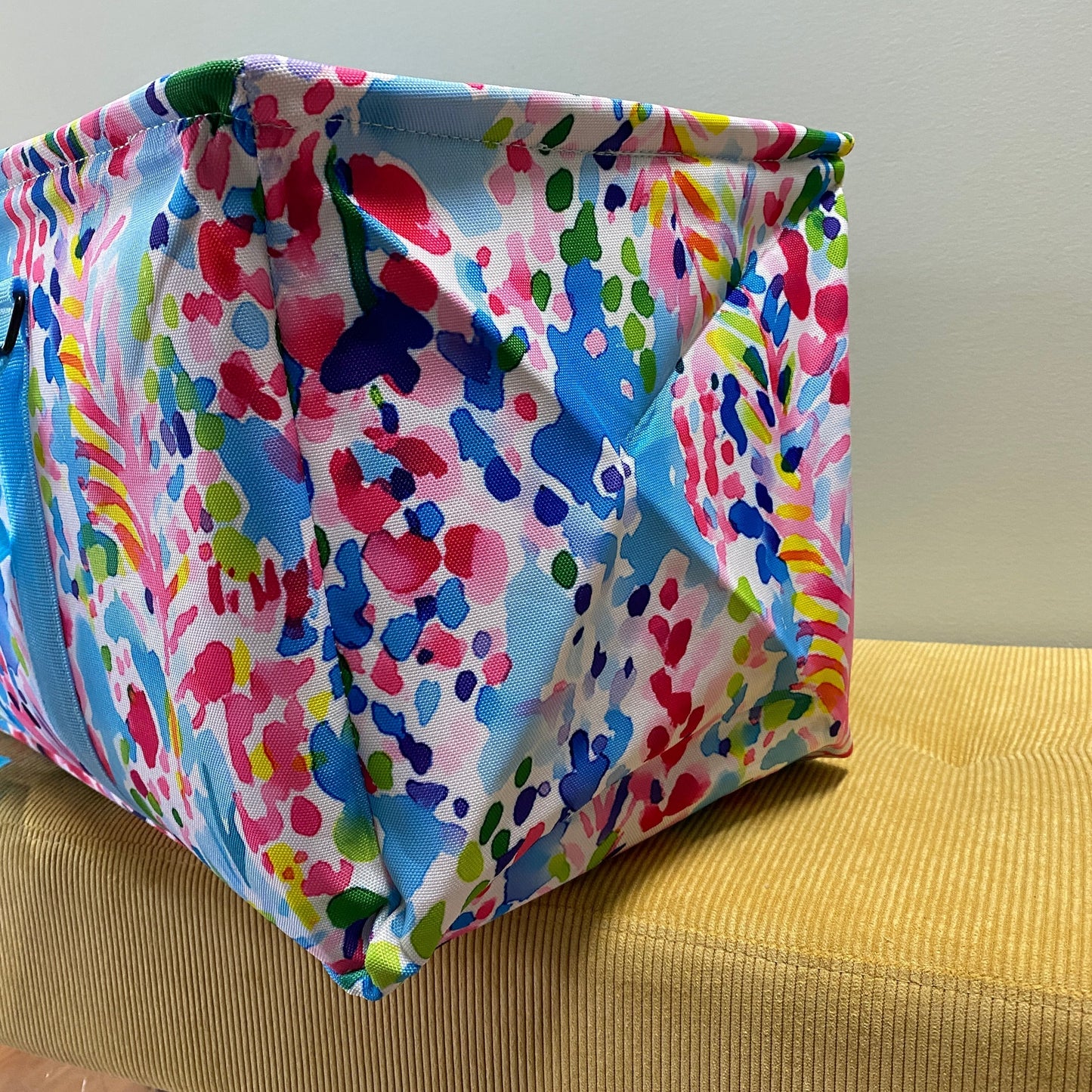 Rectangle Utility Tote - Abstract Turtle