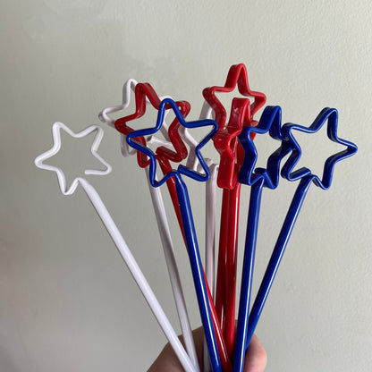 Pen - Red White Blue Stars Americana